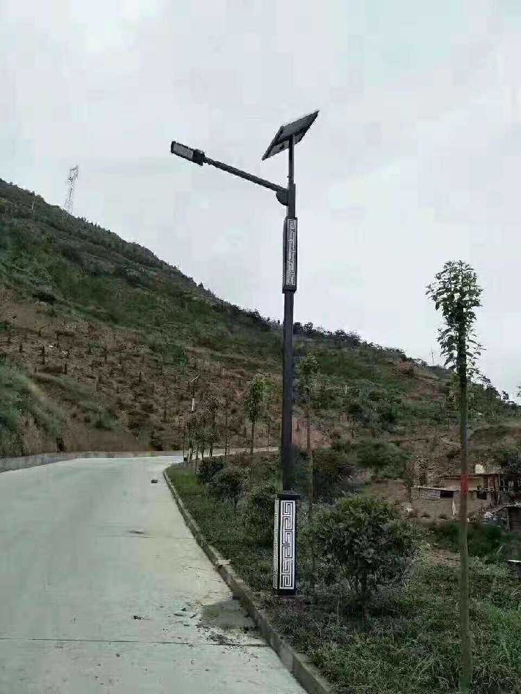 桐柏县仿古太阳能路灯